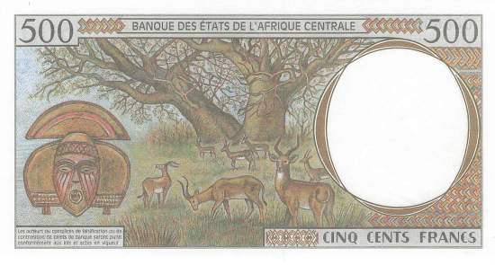 Kamerun 500 Francs 2000 p.201Eg